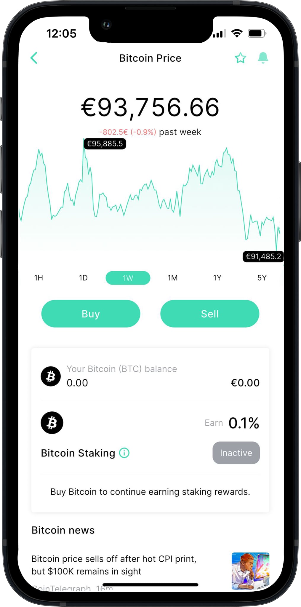 bitcoin trend app